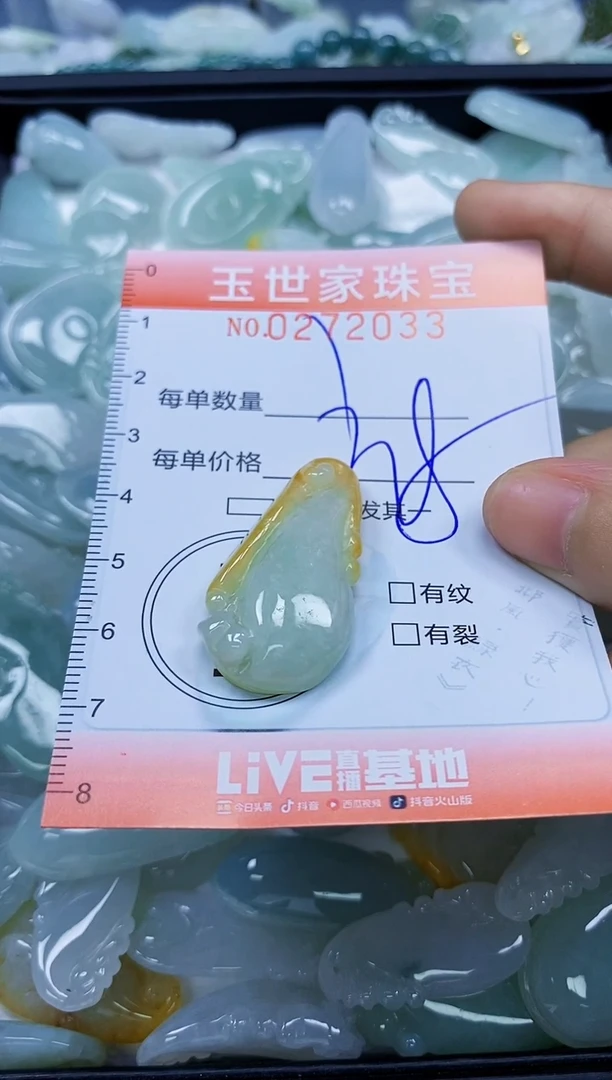 翡翠未镶嵌颈饰闪购0272033