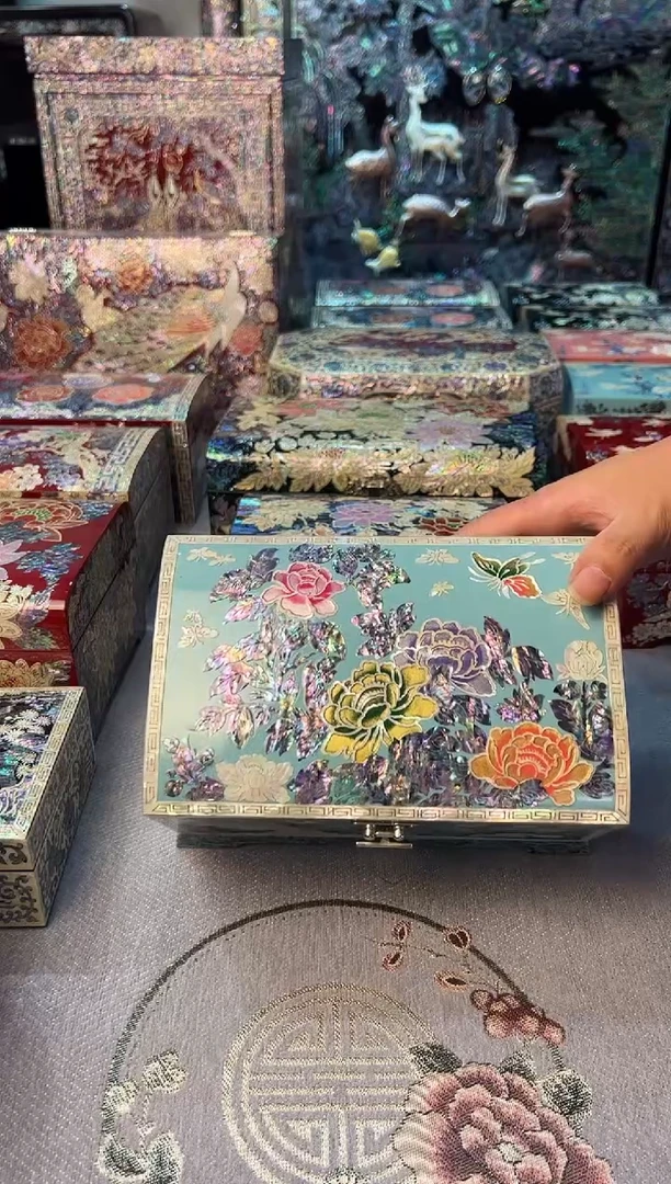 ·按扣扇贝底·弘贝雅螺钿漆器文化馆