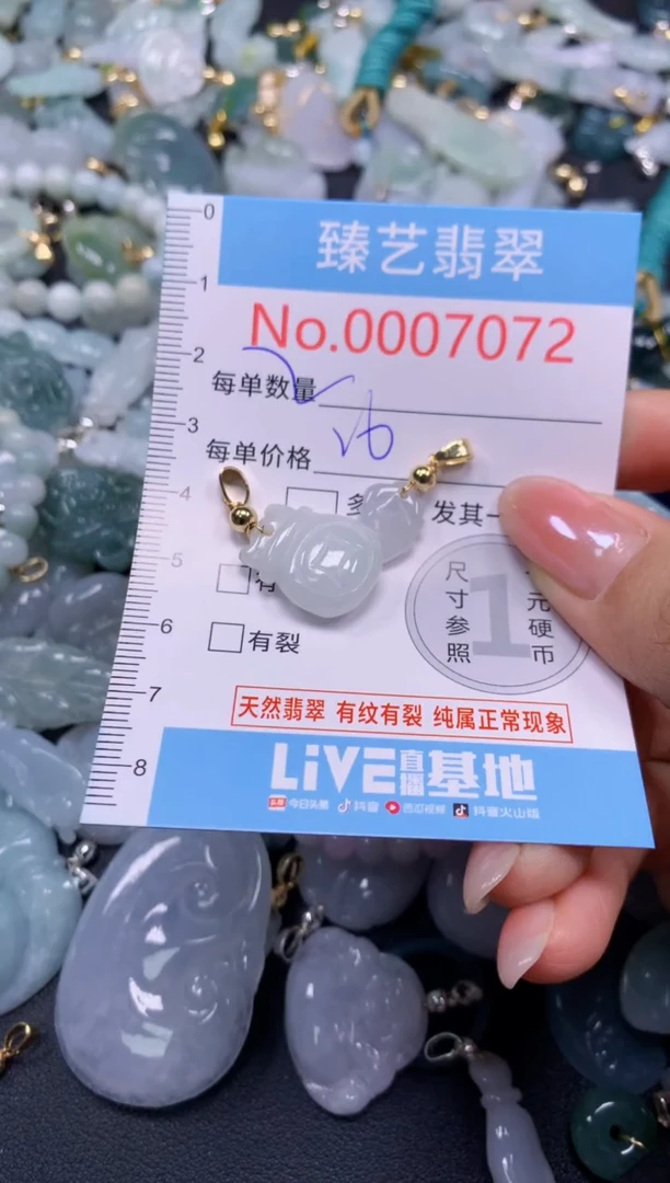 颈饰未镶嵌翡翠7072