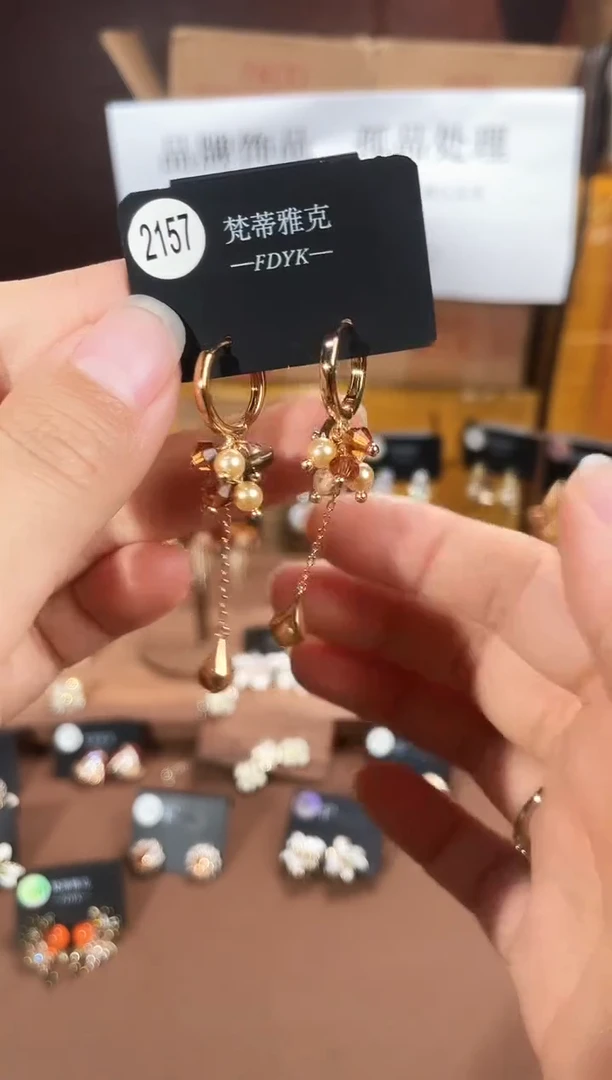 合金925银锆石梵2157