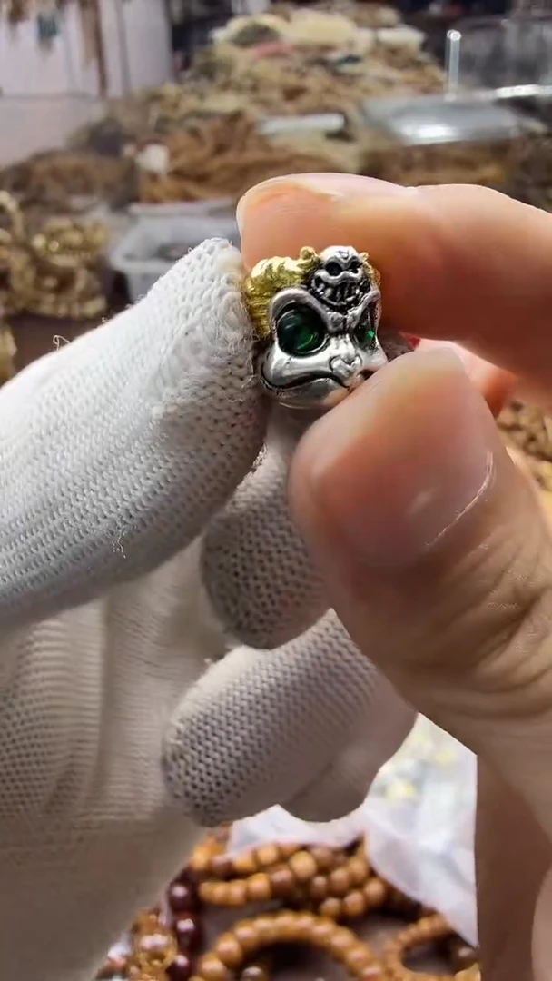 菩提根/象牙果手串配饰大鹏鸟