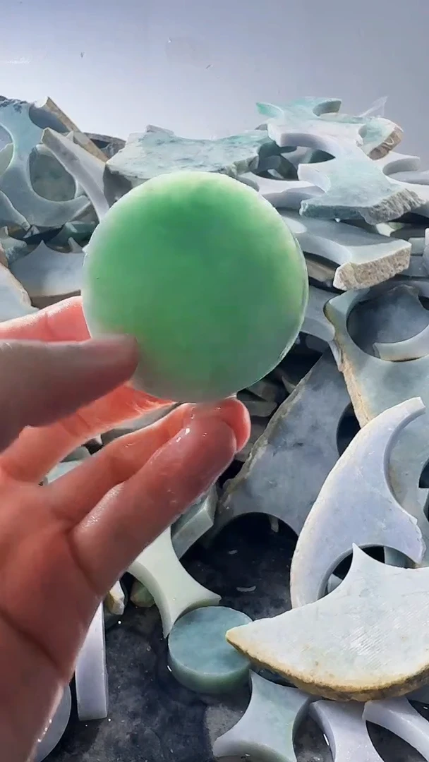 裸石翡翠缅甸翡翠A货文1088