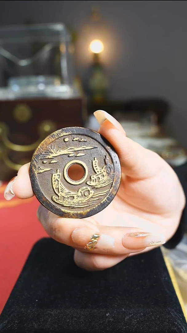 【闪购商品】铜顺风大吉满载而归4.6cm/2244