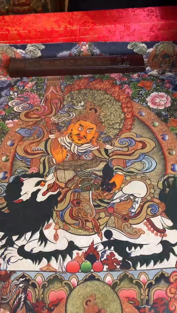 卷轴画手绘唐卡141