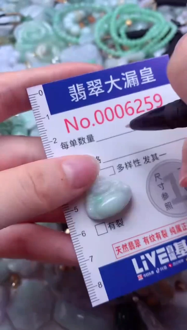 吊坠(不含链)未镶嵌翡翠6259