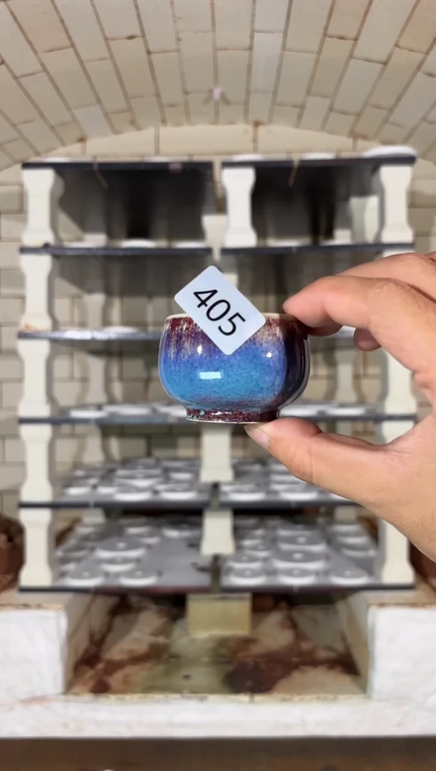 摆件精品窑变钧瓷茶器