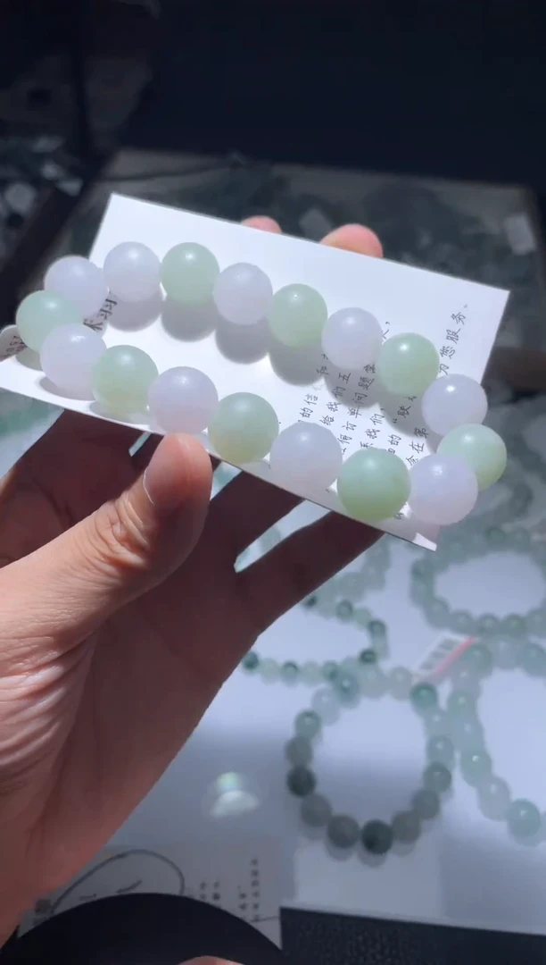 未镶嵌定制翡翠翡翠手串