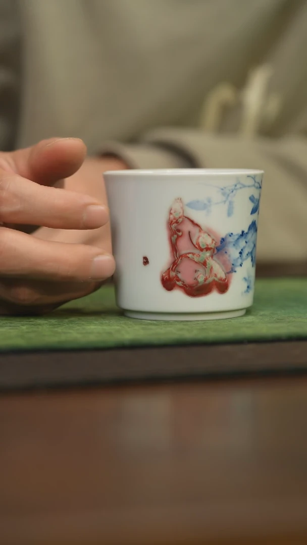 【闪购商品】杯柴窑青花破价福利