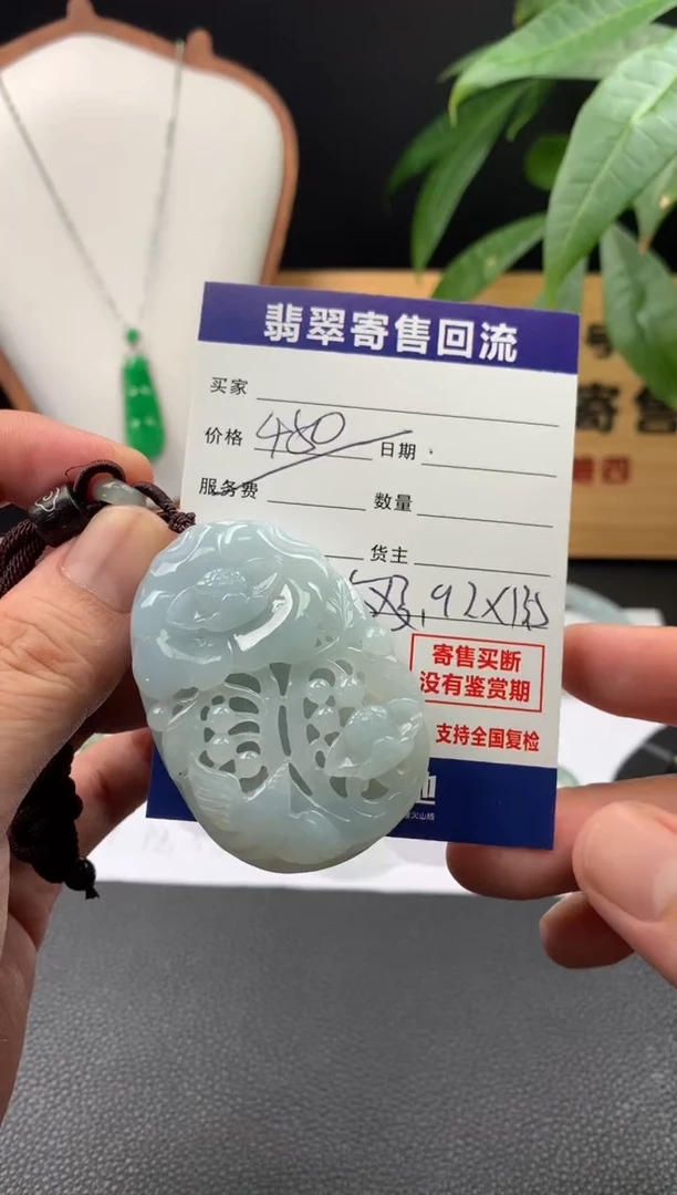 颈饰未镶嵌翡翠21015838
