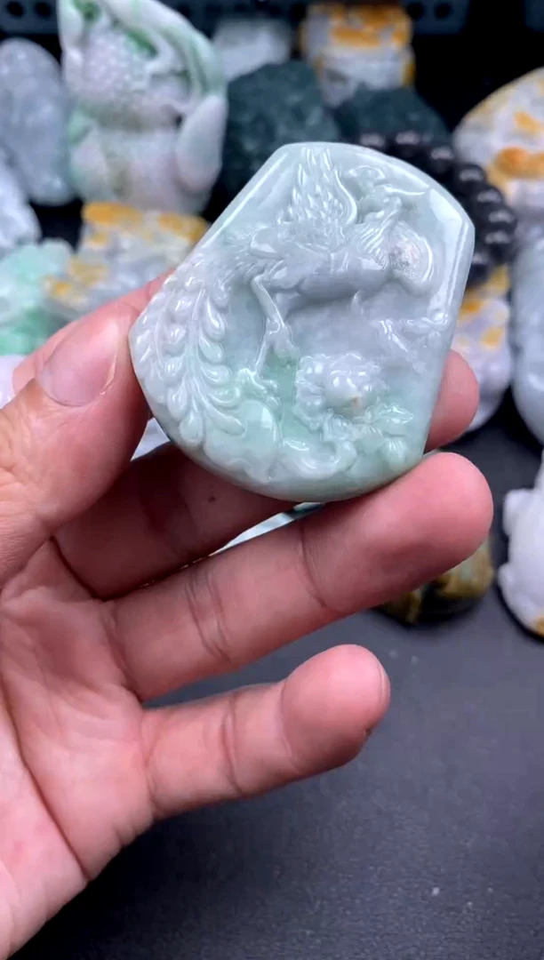 吊坠(不含链)未镶嵌翡翠1