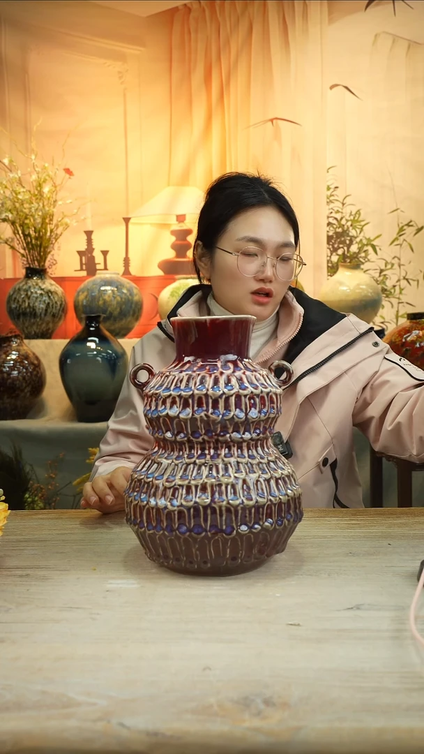 高28口10陶瓷花器