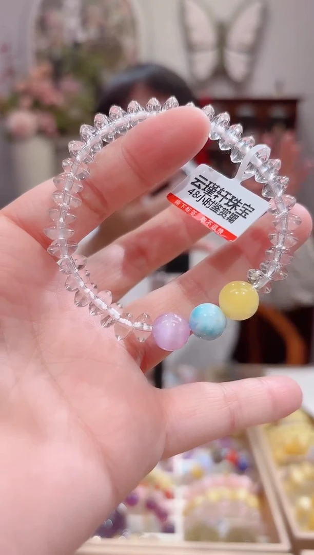 【闪购商品】水晶手串未镶嵌设计款珠串