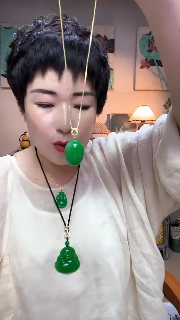 吊坠(赠链)合金翡翠569