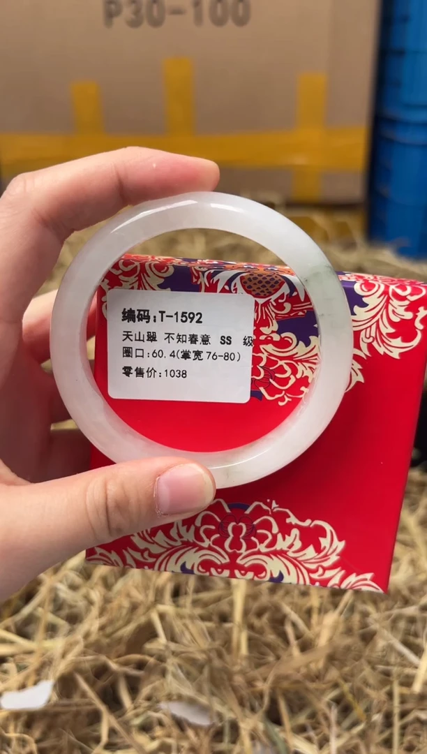 未镶嵌手镯石英质玉T-1592
