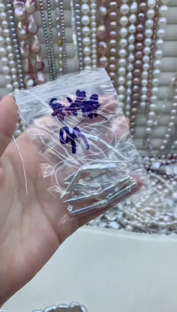 淡水珍珠银S925镶嵌颈饰项链多样性发其一