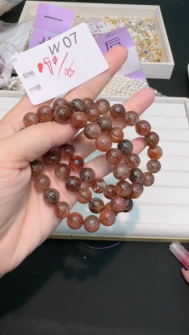 【闪购商品】水晶手串未镶嵌多样性发一W07