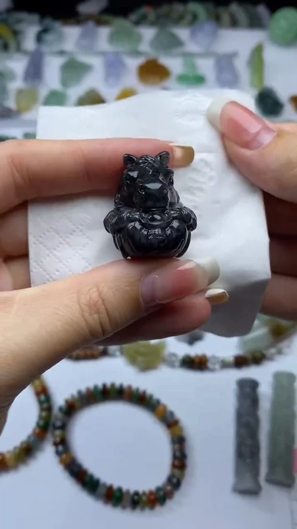 未镶嵌定制翡翠毛货定制不退不换