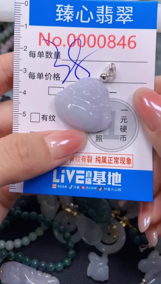 颈饰未镶嵌翡翠846