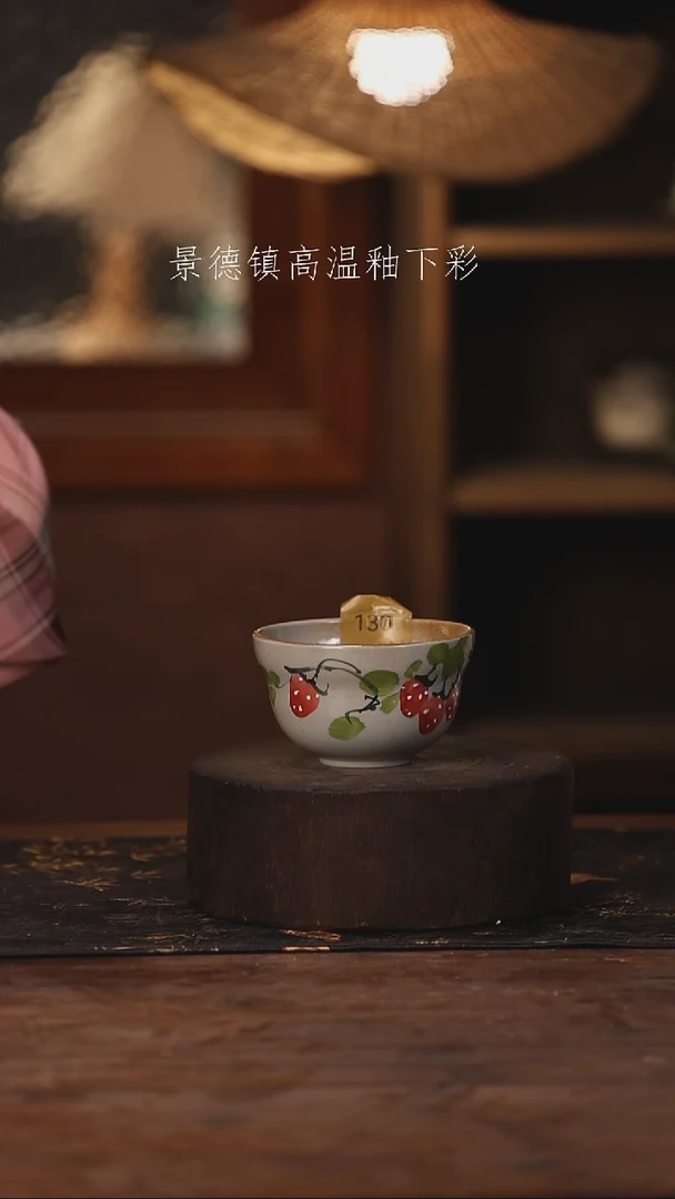 陶瓷景德镇高温釉下手绘陶瓷130