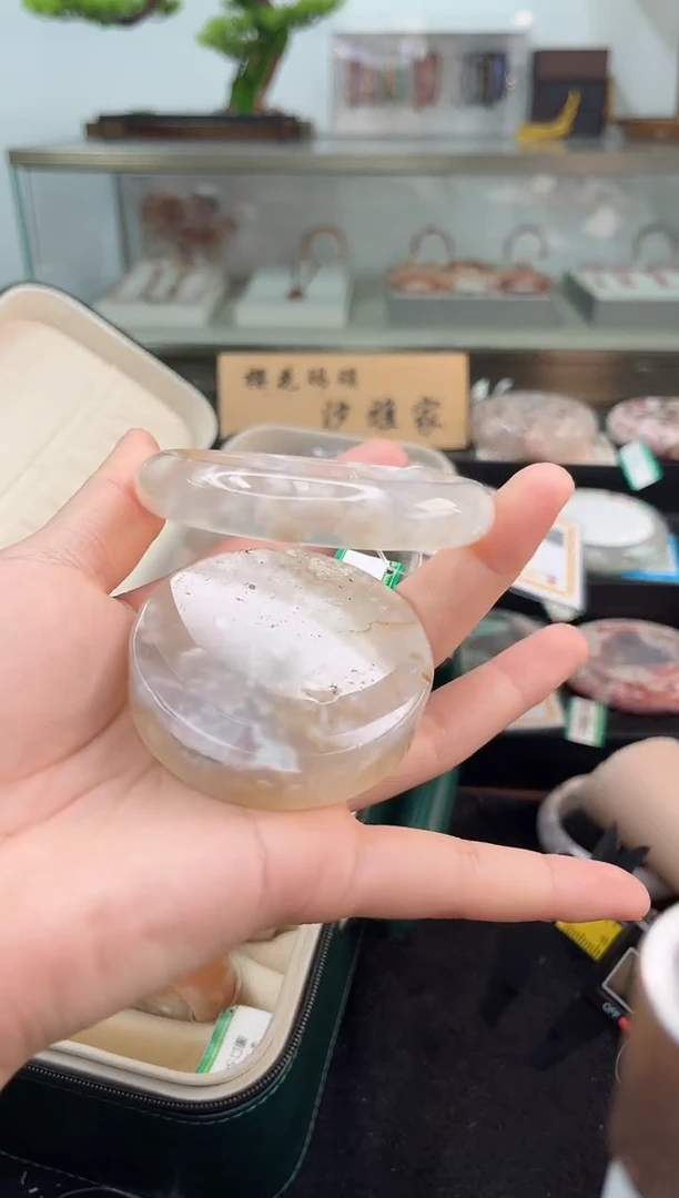 未镶嵌手镯石英质玉60圈口（赠品镯心）36034