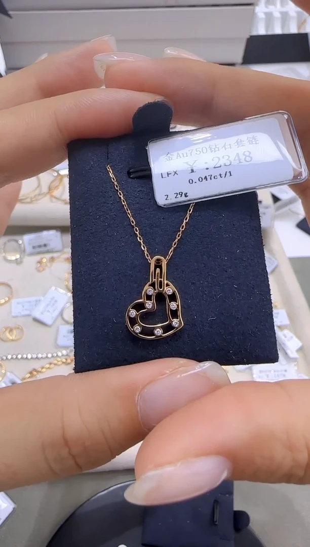 套链钻石18K金镶嵌206600