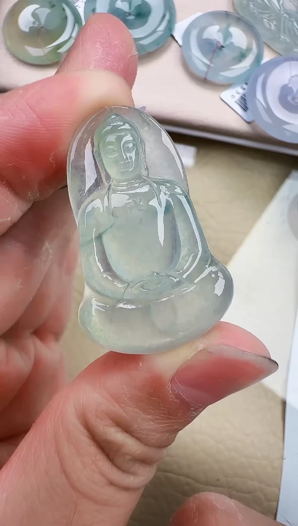 翡翠未镶嵌颈饰缅甸翡翠a货