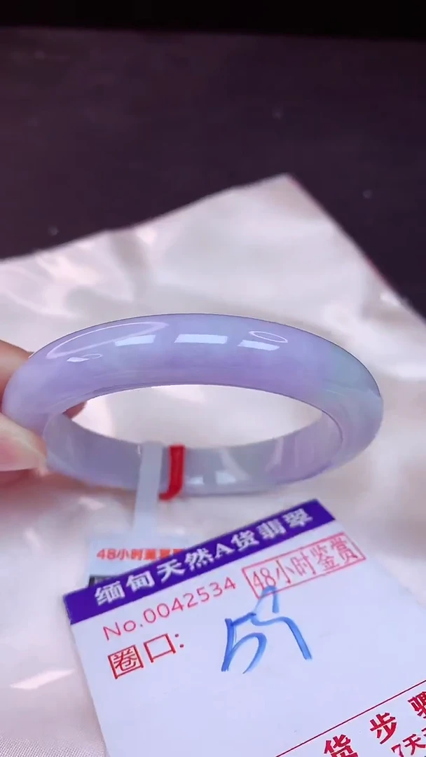 未镶嵌手镯翡翠59（48小时鉴赏期 ）
