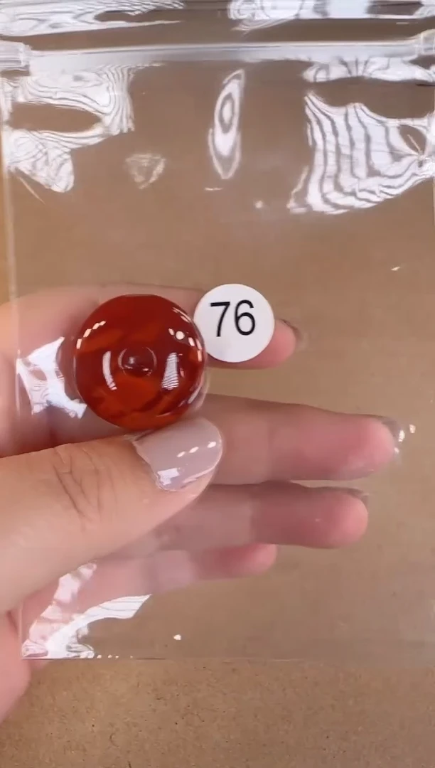 南红玛瑙未镶嵌吊坠(不含链)原矿无优化无裂平安扣