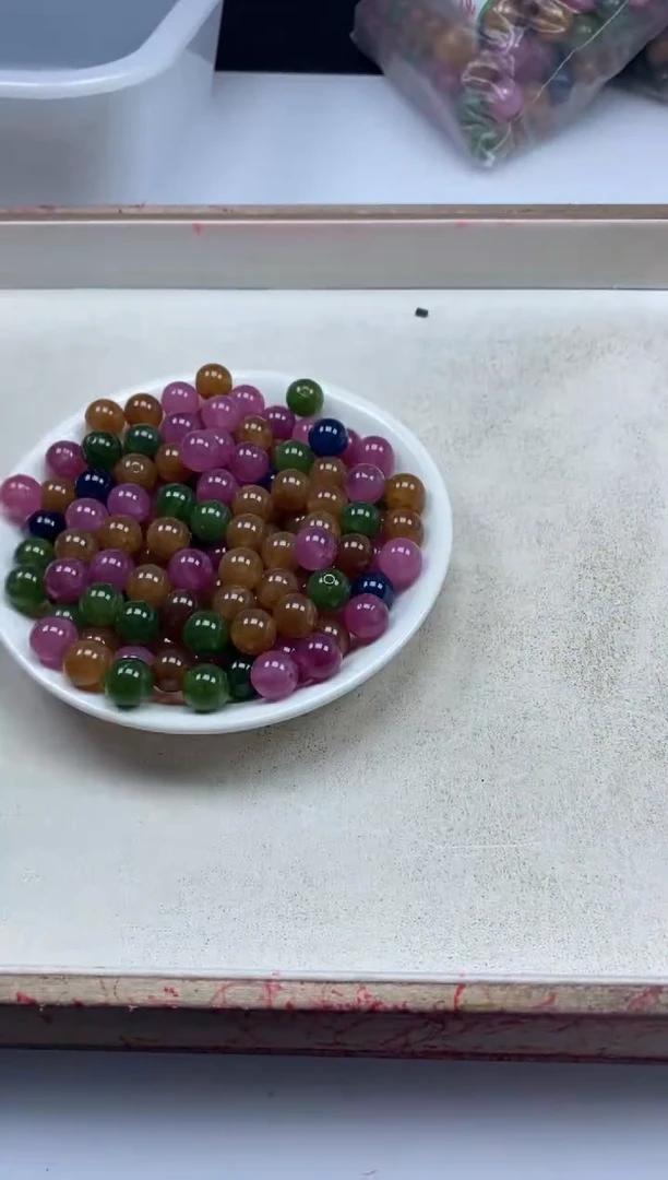 【闪购商品】碧玺颈饰未镶嵌w24碧玺10mm*20颗