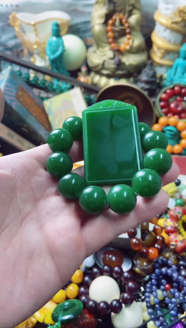 【闪购商品】和田玉（碧玉）主播推荐主播推荐未镶嵌