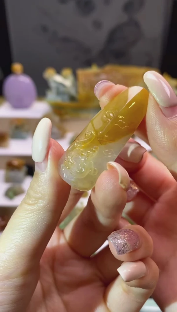 颈饰未镶嵌翡翠翡翠挂件