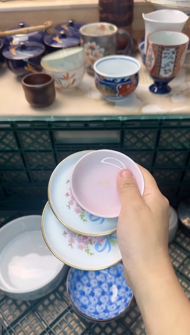 茶杯紫砂?****?971淘艺中古瓷器满18米包邮