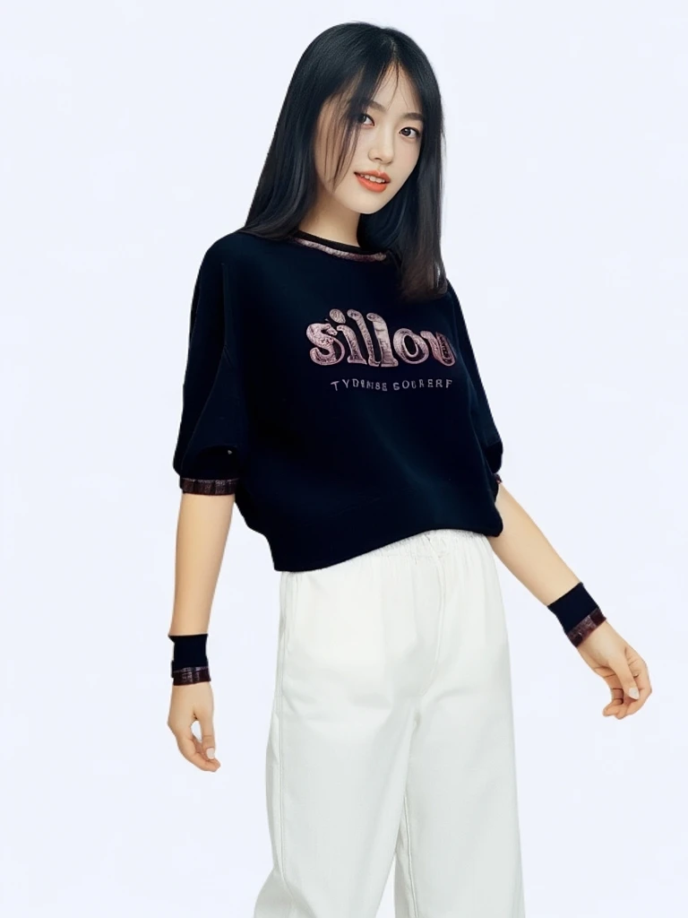 2024加绒美式套头卫衣百搭休闲圆领时尚长袖