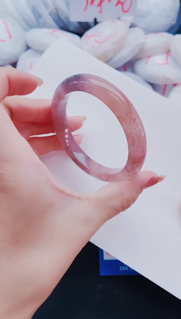 未镶嵌手镯石英质玉M14-59-60