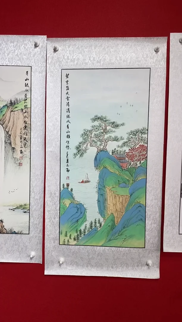 国画NYQ丹牛云勤老师作品