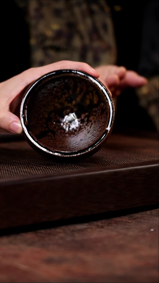 大碗杯 松木红木烧