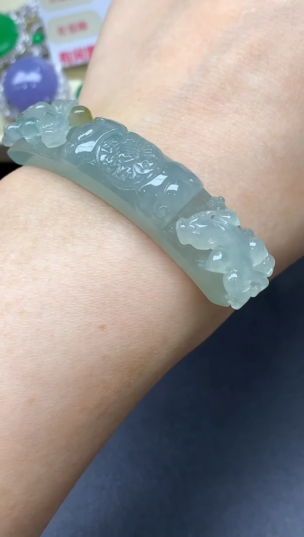 未镶嵌手链翡翠251-中国好珍宝