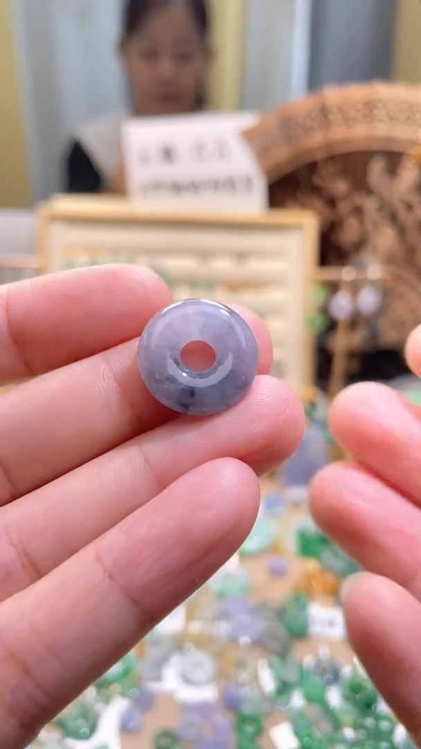 颈饰未镶嵌翡翠甜甜圈