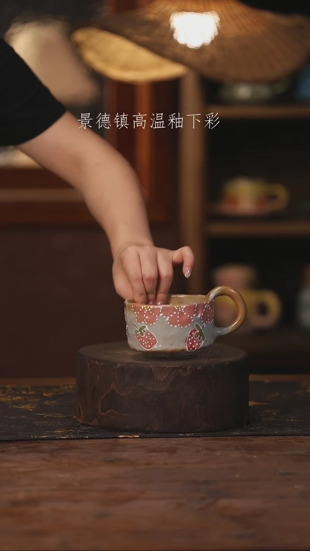 景德镇高温釉下手绘陶瓷043