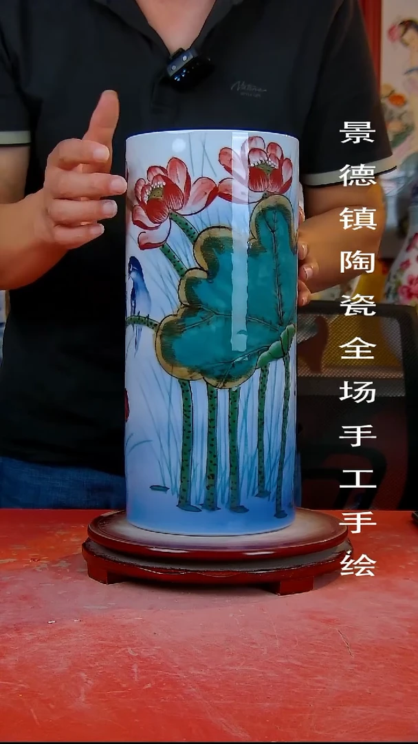 摆件手景德镇陶瓷 全场手工绘4