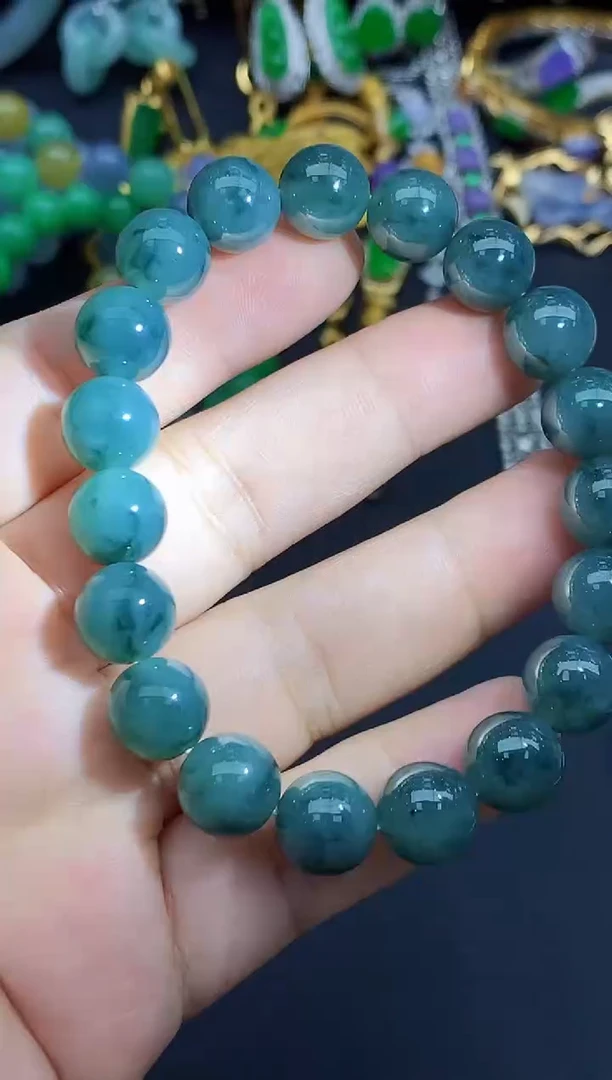 未镶嵌手链翡翠55-春日珠宝