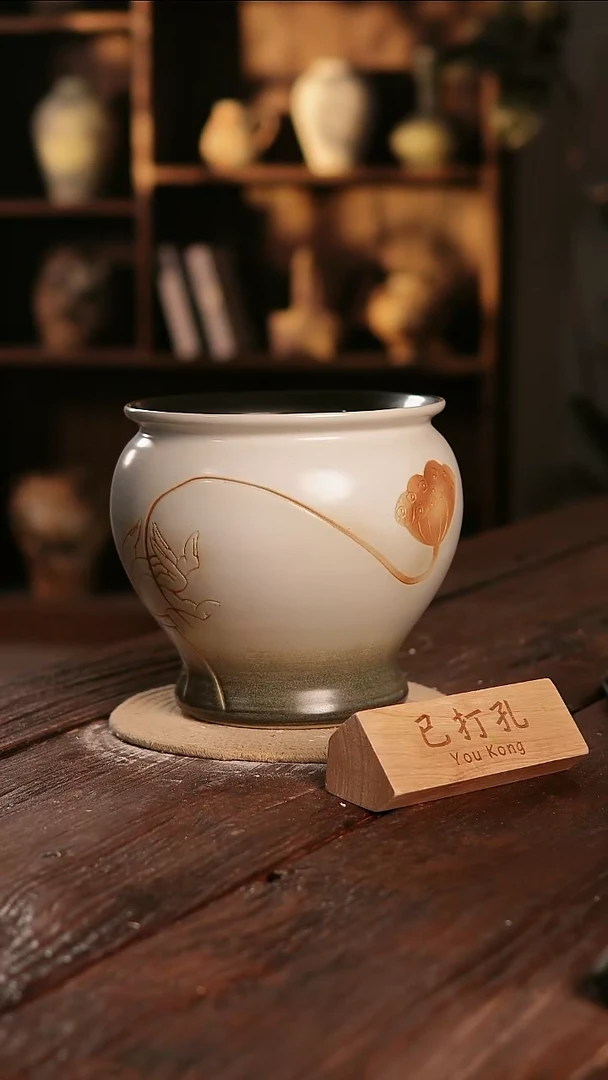 摆件16-546高度21口径21已打孔误差2