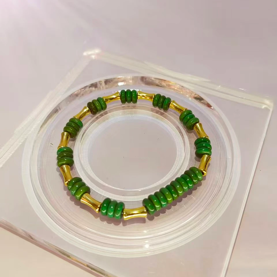 钛钢手链 RY原创时尚精美减龄复古新中式手链