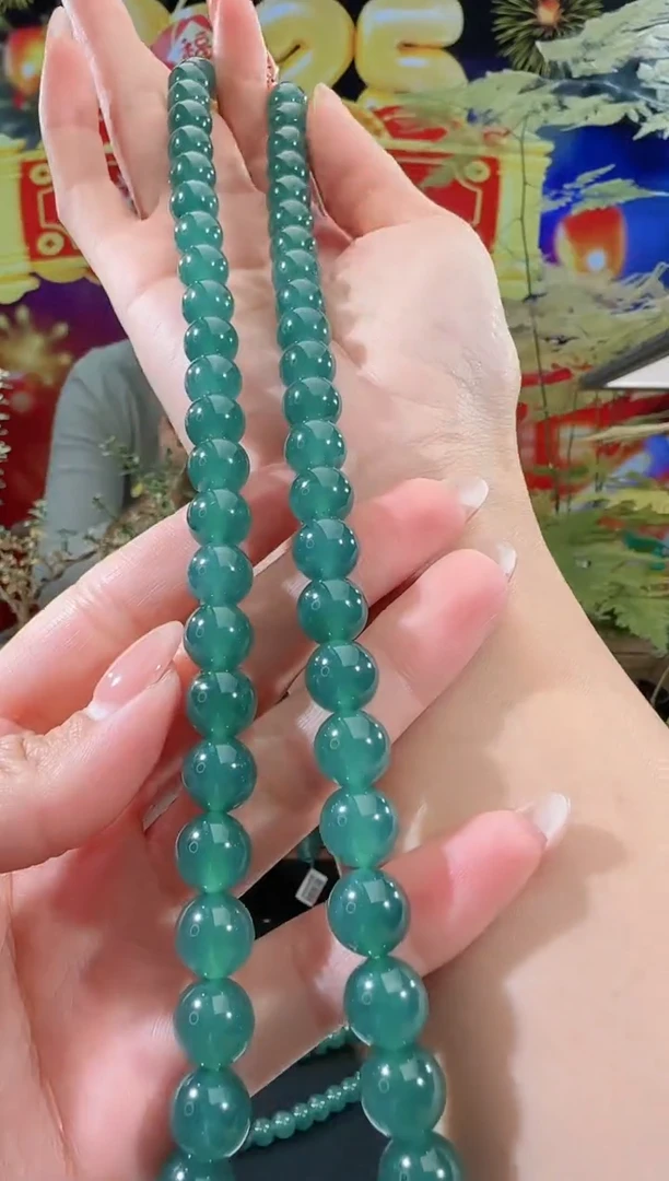 【闪购商品】翡翠项链未镶嵌长串多样性发一