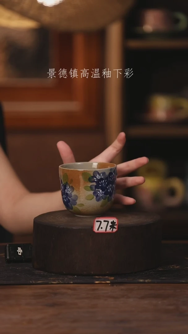 陶瓷景德镇高温釉下手绘陶瓷187