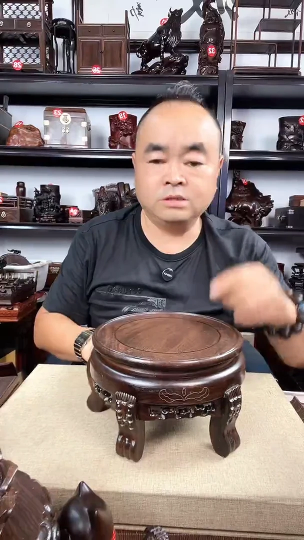 木18公分老李红木工艺品