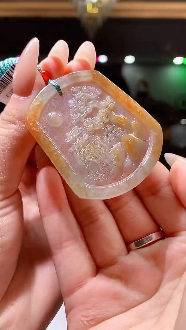 吊坠(不含链)未镶嵌翡翠天然翡翠A货