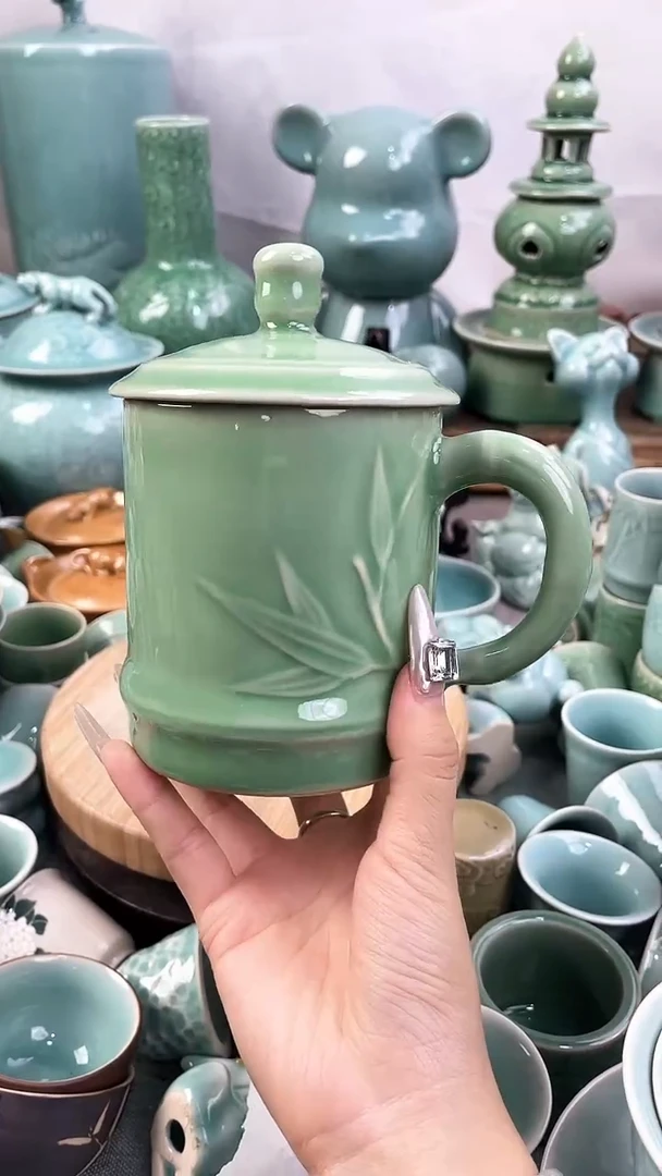 特价福利 微瑕 慧仙青瓷