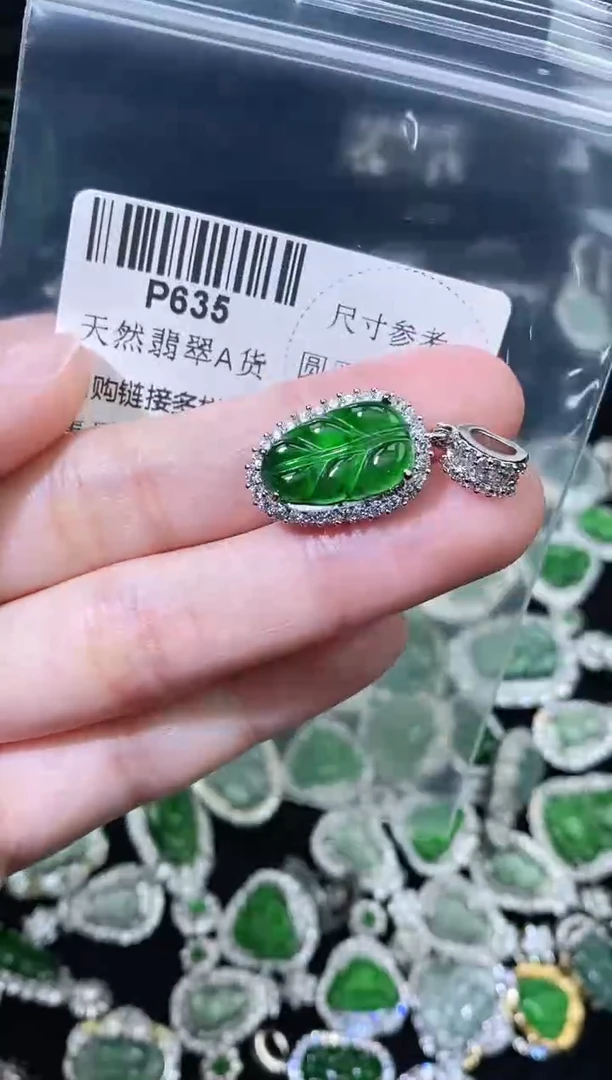 翡翠未镶嵌颈饰精美翡翠-多样性只发一件P635