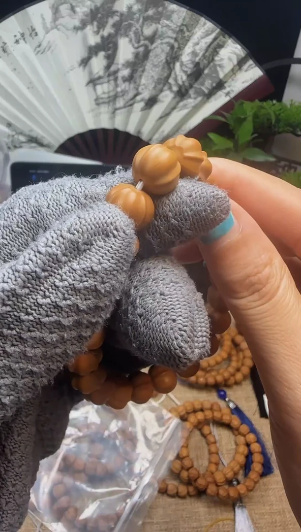 手串猴头核桃程程出品微瑕鲨鱼